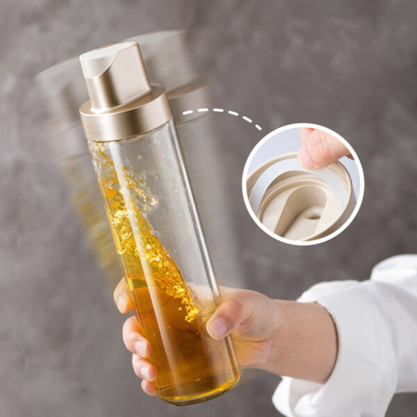 Glass Oil Kettle Automatic Opening And Closing Kitchen Gravity Sensor - Image 3